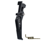 CNC Aluminum Advanced Trigger (Style E) - Black